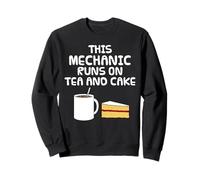 Ce mécanicien Fonctionne au thé et aux gâteaux Sweatshirt
