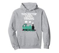 Ce médecin adore les trains, passionné de chemins de fer Sweat à Capuche