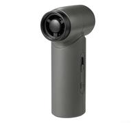 Ce mini ventilateur turbocompressé léger est parfaitement conçu pour vous garder au frais pendant le plaisir en plein air (F71 gris)