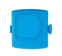 Ce moule à sandwich multifonctionnel est fabriqué en silicone durable et passe au micro-ondes et au four. Il chauffe rapidement et est très pratique pour préparer des sandwichs et des en-cas. (Bleu)