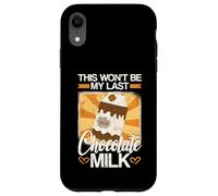 Ce ne Sera Pas Mon dernier Lait au Chocolat Coque pour iPhone XR