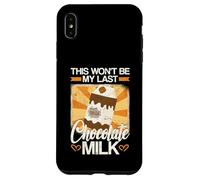 Ce ne Sera Pas Mon dernier Lait au Chocolat Coque pour iPhone XS Max