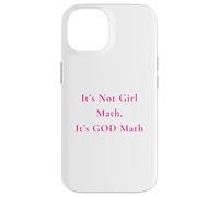 Ce ne sont Pas des mathématiques pour Filles, ce sont des mathématiques pour Dieu Coque pour iPhone 14
