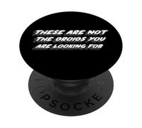 Ce ne sont Pas Les droïdes Que Vous recherchez | Années 1970 PopSockets PopGrip Adhésif
