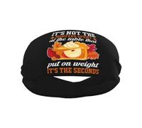 Ce Ne sont Pas Les Minutes Passées À Table Qui Font Grossir, Ce sont Les Secondes. Thanksgiving Unisexe Headband Respirant Bandeaux Doux Bandeau Cheveux pour Running Cyclisme Basketball Jogging
