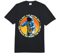 Ce ne sont Pas Les Notes mais Le Musicien, Le saxophoniste, la Musique de Jazz Comfort Colors Adult Heavyweight T-Shirt