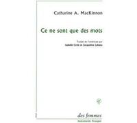 Ce ne sont que des mots