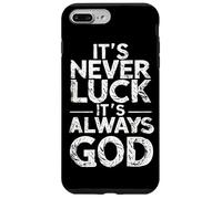 Ce n'est jamais de la Chance, C'est Toujours Dieu Coque pour iPhone 7 Plus/8 Plus