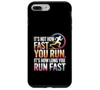 Ce n'est Pas à Quelle Vitesse Vous courez Marathon Course Motivation XC Coque pour iPhone 7 Plus/8 Plus