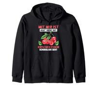 Ce n'est Pas Bon pour Moi de Manger des Cerises Aujourd'hui Sweat à Capuche