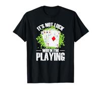 Ce n'est Pas de la Chance Quand Je Joue au Skat Poker T-Shirt