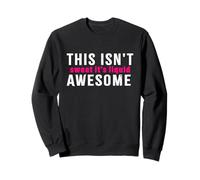 Ce n'est Pas de la Sueur, C'est du Liquide Awesome Funny Gym Fitness Sweatshirt