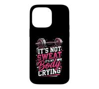 Ce n'est Pas de la Sueur, C'est Mon Corps Qui pleure Coque pour iPhone 14 Pro Max