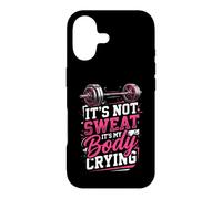 Ce n'est Pas de la Sueur, C'est Mon Corps Qui pleure Coque pour iPhone 17