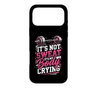 Ce n'est Pas de la Sueur, C'est Mon Corps Qui pleure Coque pour iPhone 17 Pro Max