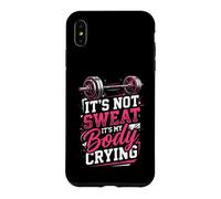 Ce n'est Pas de la Sueur, C'est Mon Corps Qui pleure Coque pour iPhone XS Max