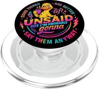 Ce n'est Pas Dit mais Je Vais Probablement Les dire Quand même PopSockets PopGrip pour MagSafe