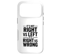 Ce n'est Pas Droit vs Gauche, C'est Bien vs Mauvais Coque pour iPhone 17 Pro