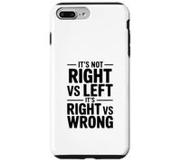 Ce n'est Pas Droit vs Gauche, C'est Bien vs Mauvais Coque pour iPhone 7 Plus/8 Plus