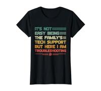 Ce n'est Pas Facile d'être Le Support Technique de la Famille T-Shirt Graphique avec Valeur