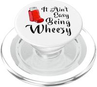 Ce n'est Pas Facile d'être Un inhalateur Wheezy Sensibilisa PopSockets PopGrip pour MagSafe