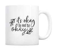 Ce N'Est Pas Grave De Ne Pas Aller Bien Mug À Café Mignonne Mug Céramique Tasse Pour Cuisine Espresso Cacao 330Ml