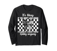 Ce n'est Pas Grave si Vous n'aimez Pas la joueuse d'échecs Master Girl Mom Manche Longue