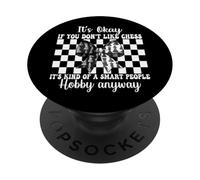 Ce n'est Pas Grave si Vous n'aimez Pas la joueuse d'échecs Master Girl Mom PopSockets PopGrip Adhésif