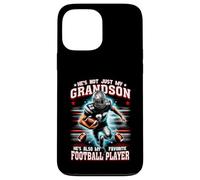 Ce n'est Pas Juste Mon Petit-Fils, C'est Aussi Le Joueur de Football préféré Coque pour iPhone 13 Pro Max
