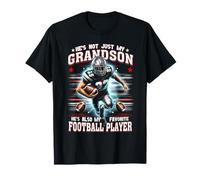 Ce n'est Pas Juste Mon Petit-Fils, C'est Aussi Le Joueur de Football préféré T-Shirt