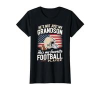 Ce n'est Pas Juste Mon Petit-Fils, C'est Mon Joueur de Football préféré T-Shirt Graphique avec Valeur