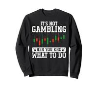 Ce n'est pas le jeu quand vous savez quoi faire du trading d'actions Sweatshirt