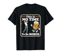Ce n'est Pas Le Moment d'être Sobre - Caddy de Golf Amusant T-Shirt