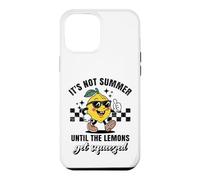 Ce n'est Pas l'été Tant Que Les Citrons ne sont Pas pressés. Limonade rétro Coque pour iPhone 12 Pro Max