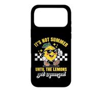 Ce n'est Pas l'été Tant Que Les Citrons ne sont Pas pressés. Limonade rétro Coque pour iPhone 17 Pro Max