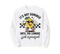 Ce n'est Pas l'été Tant Que Les Citrons ne sont Pas pressés. Limonade rétro Sweatshirt