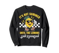 Ce n'est Pas l'été Tant Que Les Citrons ne sont Pas pressés. Limonade rétro Sweatshirt