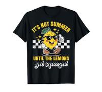 Ce n'est Pas l'été Tant Que Les Citrons ne sont Pas pressés. Limonade rétro T-Shirt