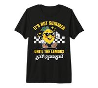 Ce n'est Pas l'été Tant Que Les Citrons ne sont Pas pressés. Limonade rétro T-Shirt Haut de Gamme