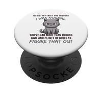 Ce n'est Pas ma faute si tu pensais Que j'étais Normal, drôle, Cat Kitten. PopSockets PopGrip Adhésif