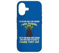 Ce n'est Pas ma faute si tu pensais Que j'étais Un Chat Dragon drôle et Normal Coque pour iPhone 17