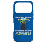 Ce n'est Pas ma faute si tu pensais Que j'étais Un Chat Dragon drôle et Normal Coque pour iPhone 17 Pro