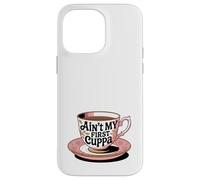 Ce n'est Pas ma première Tasse de thé, drôle d'amateur de thé Anglais et Britannique Coque pour iPhone 14 Pro Max