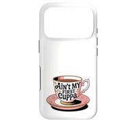 Ce n'est Pas ma première Tasse de thé, drôle d'amateur de thé Anglais et Britannique Coque pour iPhone 17 Pro