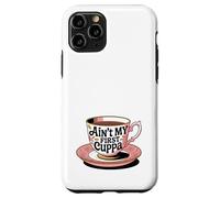 Ce n'est Pas ma première Tasse de thé, drôle d'amateur de thé Anglais et Britannique Coque pour iPhone 11 Pro