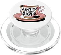 Ce n'est Pas ma première Tasse de thé, drôle d'amateur de thé Anglais et Britannique PopSockets PopGrip pour MagSafe