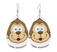 Ce N'Est Pas Mon Cirque Ce Ne Sont Pas Mes Singes. Boucles D'Oreilles En Forme De Goutte Légères Boucles D'Oreilles Pendantes Décontractées Boucle D'Oreille Pour Danse Voyages Accessoire