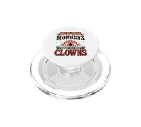 Ce n'est Pas Mon Cirque mais Je connais Tous Les Clowns drôles et sarcastiques PopSockets PopGrip pour MagSafe