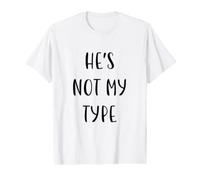 Ce n'est Pas Mon Genre Funny Idea White Lie Party T-Shirt Graphique avec Valeur