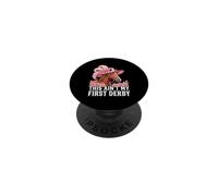 Ce n'est Pas Mon Premier Amateur de Courses de Chevaux de Derby PopSockets PopGrip Adhésif